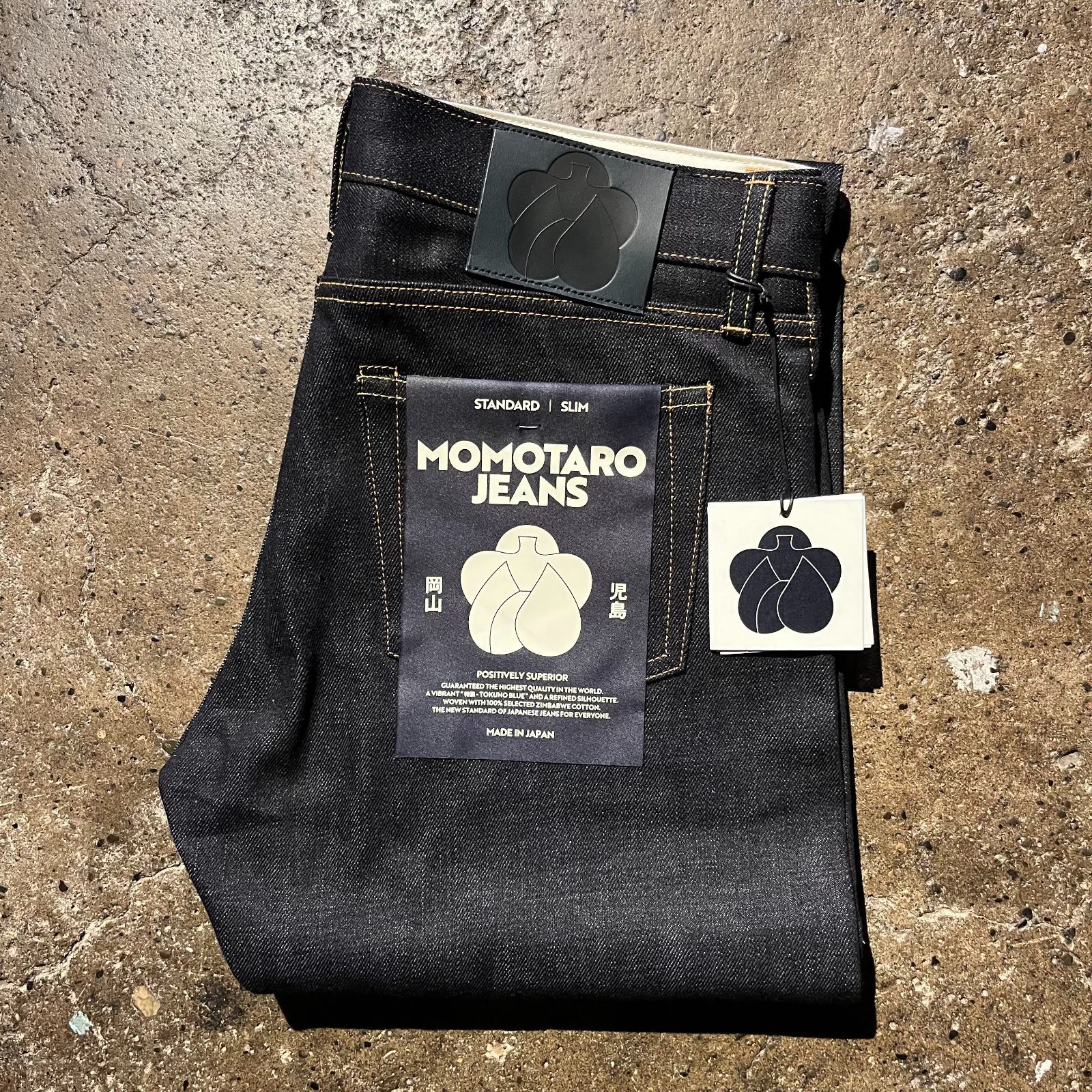 MOMOTARO JEANS #300 STANDARD SLIM 14.7oz ID 32 桃太郎ジーンズ