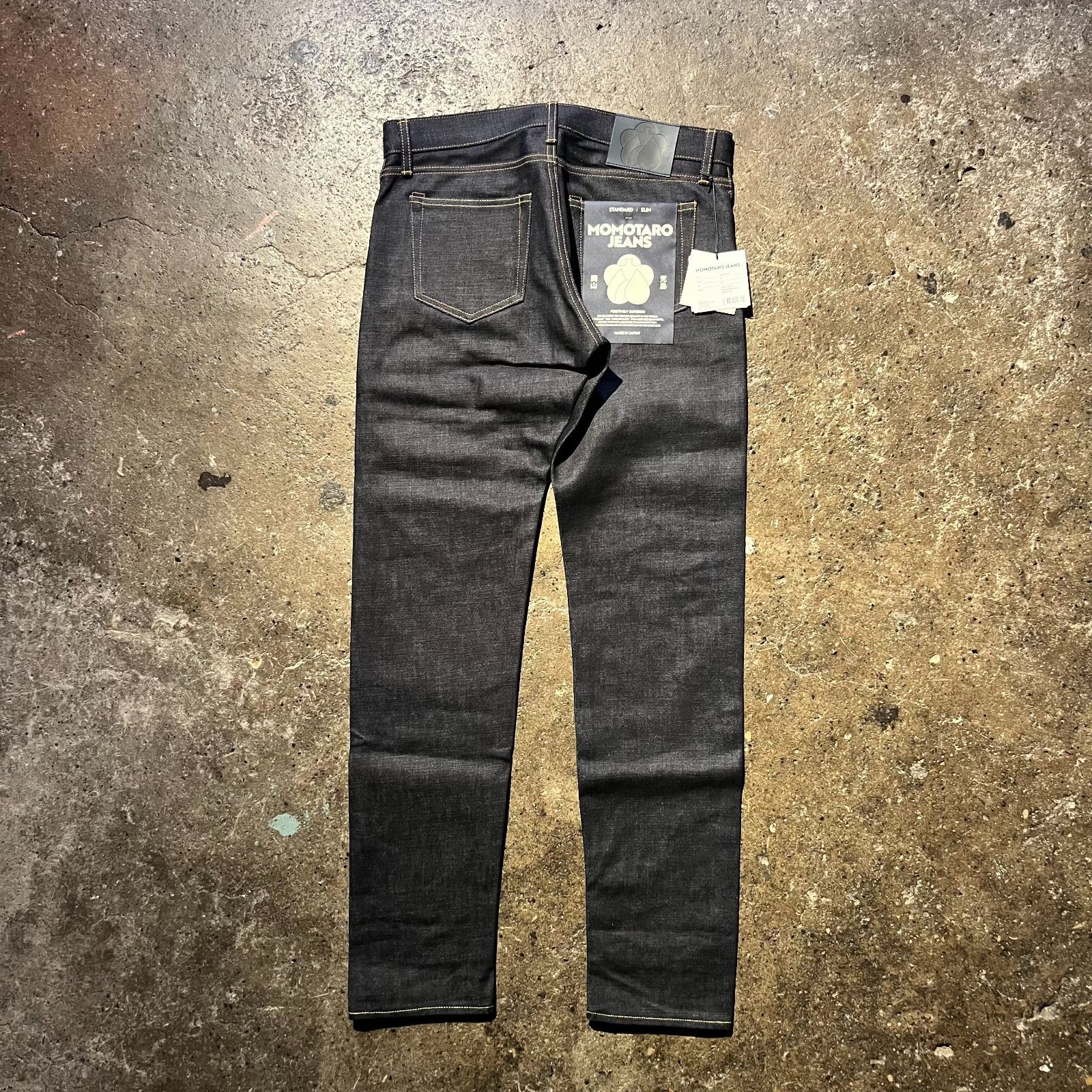 MOMOTARO JEANS #300 STANDARD SLIM 14.7oz ID 32 桃太郎ジーンズ