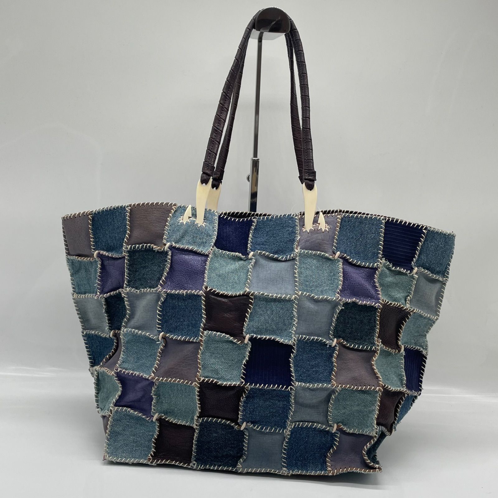 BN6925□JAMIN PUECH ジャマンピュエッシュ パッチワーク トートバッグ