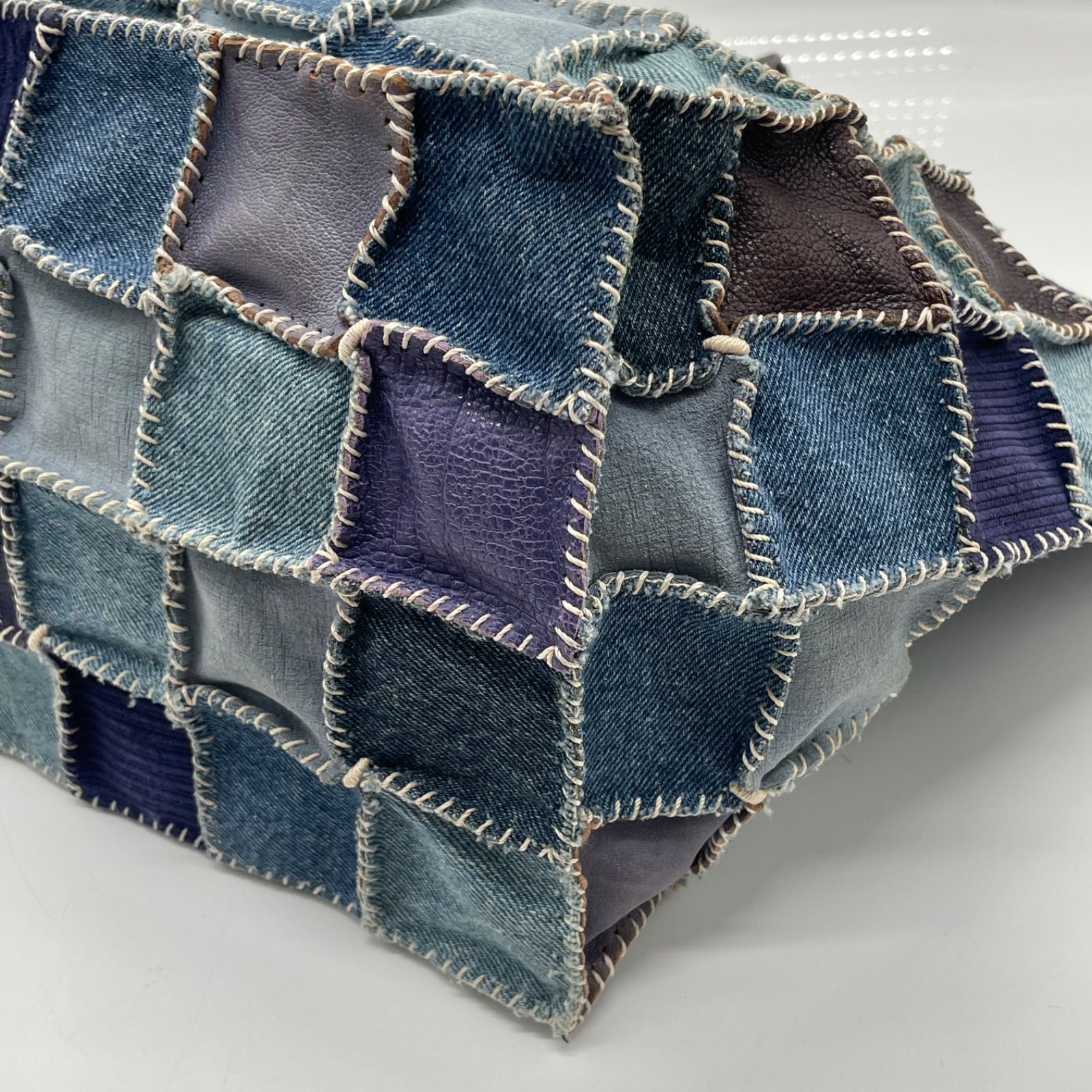 BN6925□JAMIN PUECH ジャマンピュエッシュ パッチワーク トートバッグ