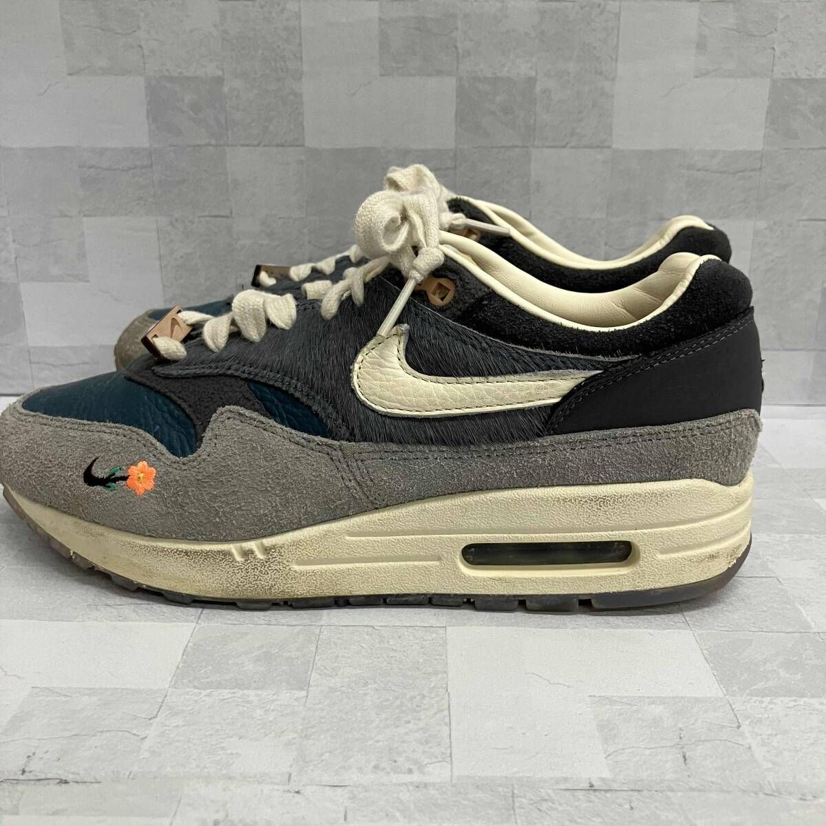 NIKE ナイキ スニーカー Kasina Air Max 1 Won-Ang Grey 25cm グレー 
