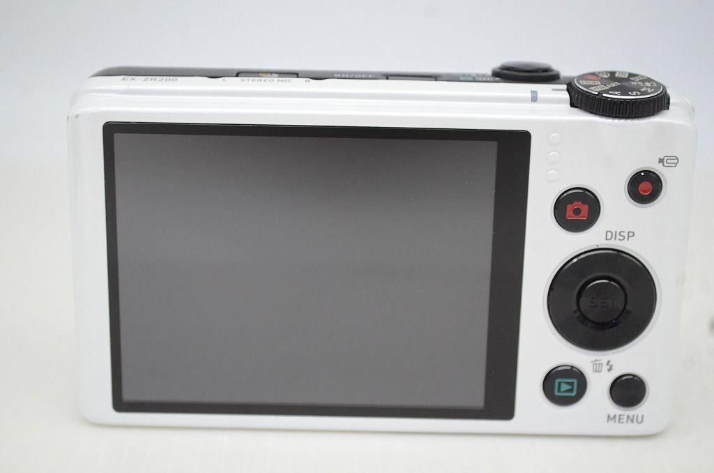 良品 CASIO カシオ HIGH SPEED EXILIM EX-ZR200 コンパクトデジタル