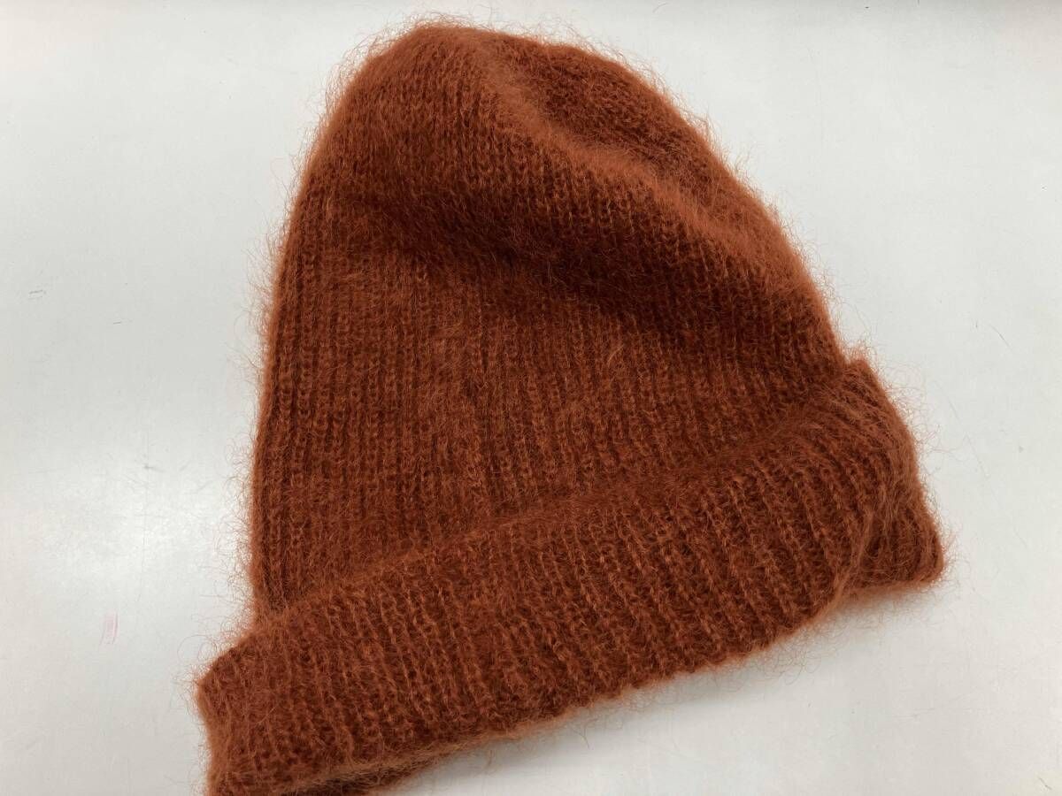 ISSEY MIYAKE イッセイミヤケ オールスタイルタグ ALLSTYLE ニット帽 オレンジ