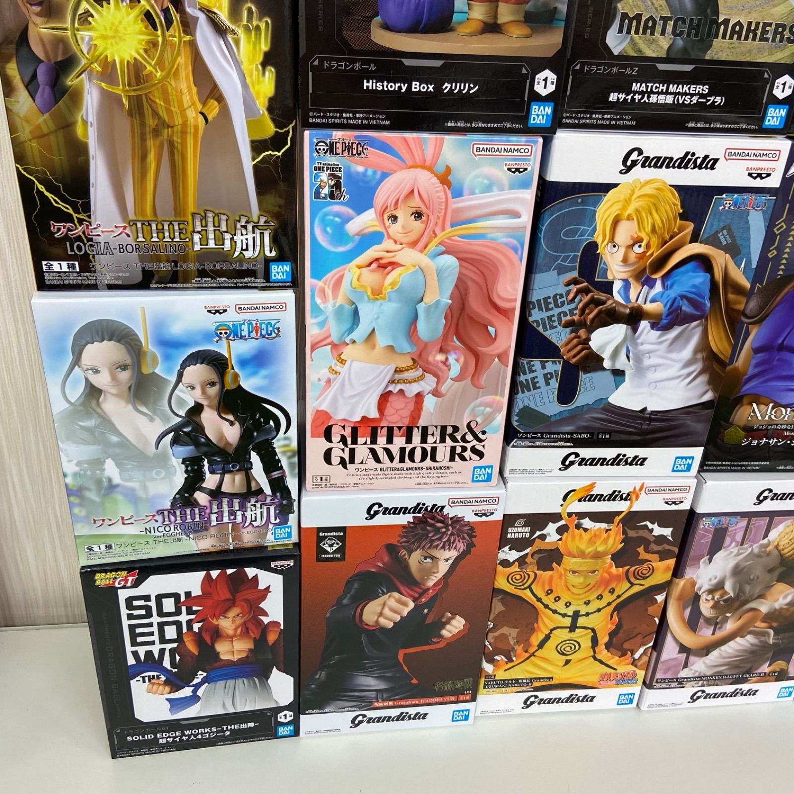 ドラゴンボール×ワンピースコラボ 40周年 夢のフュージョン全13種 ドラゴンボールワンピースコラボ40周年夢のフュージョンフィギュア