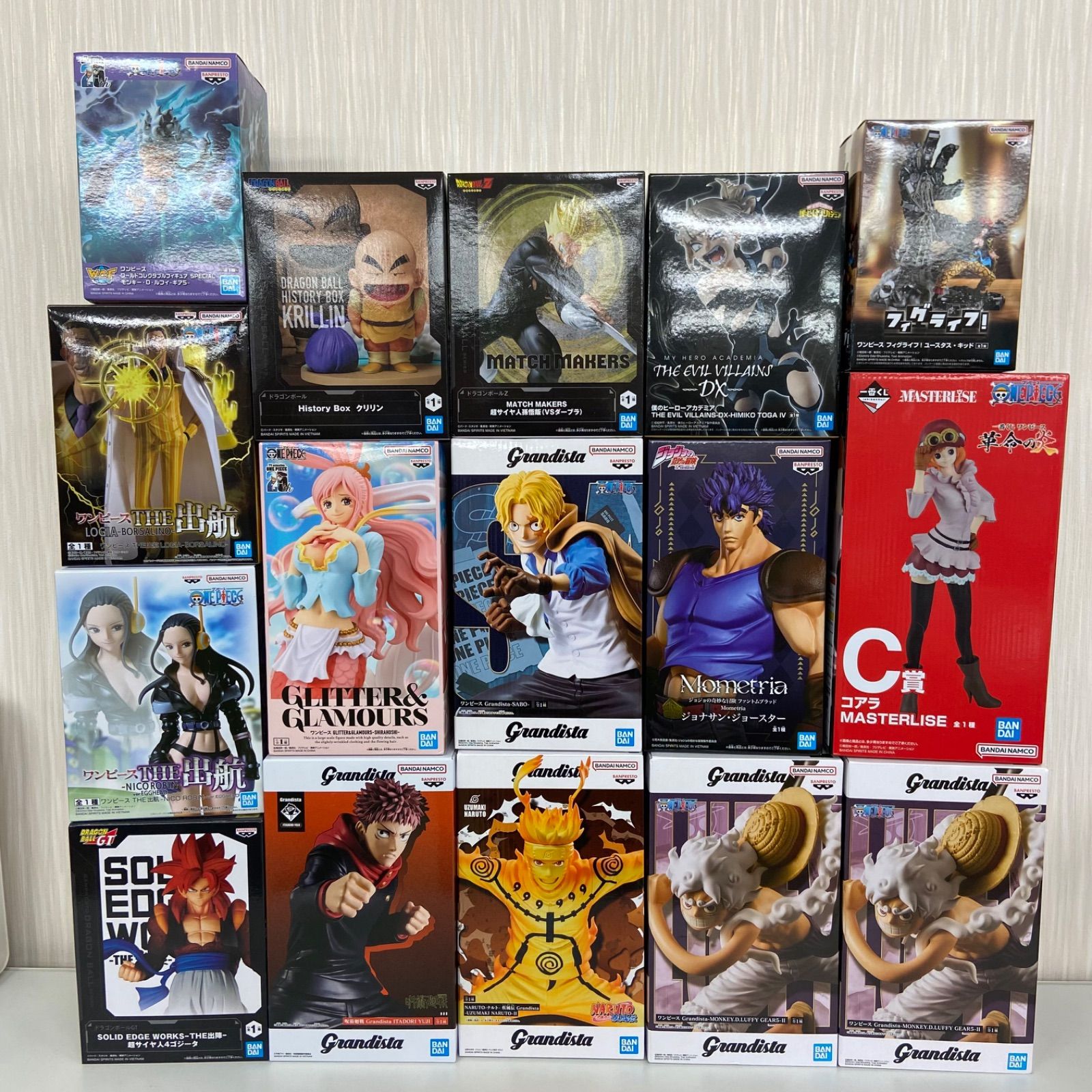 フィギア まとめ売り ヒロアカ ワンピース ドラゴンボール ナルト