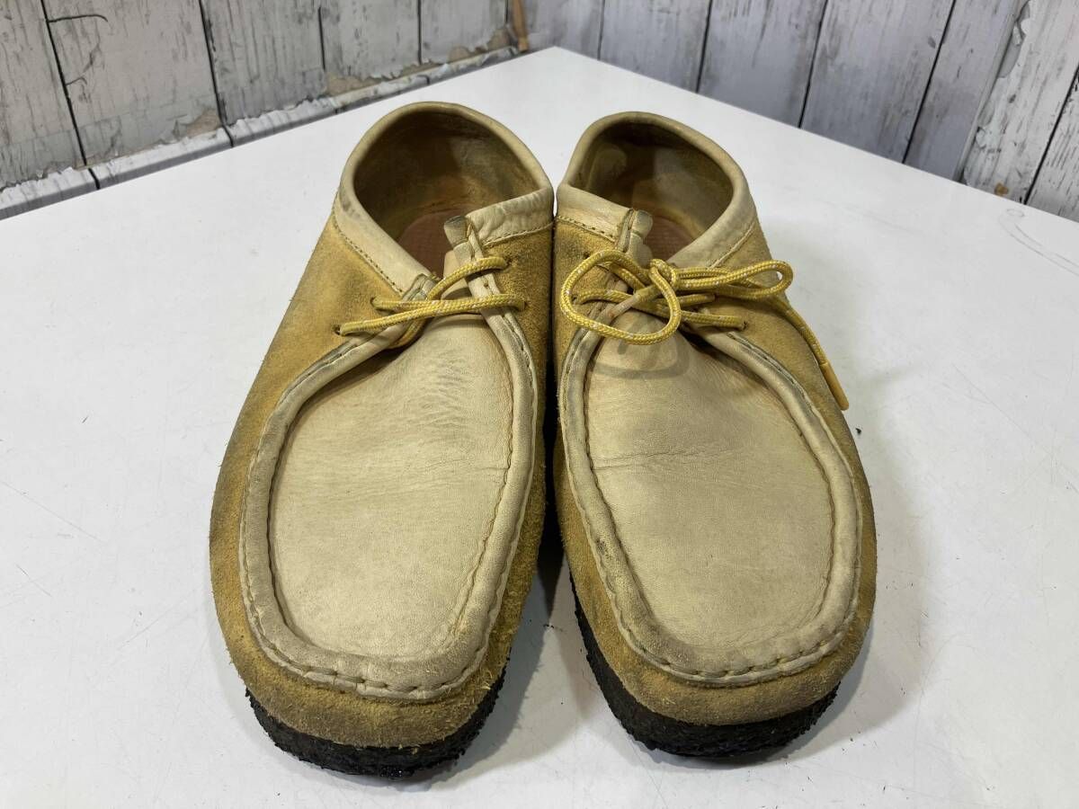 clarks クラークス ワラビー ペールイエロー 26 cm ブーツ