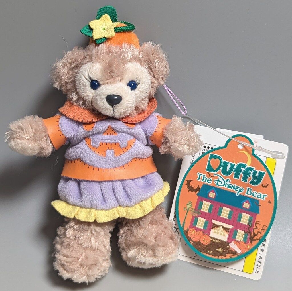 東京ディズニーシー ぬいぐるみストラップ ハロー・フロム