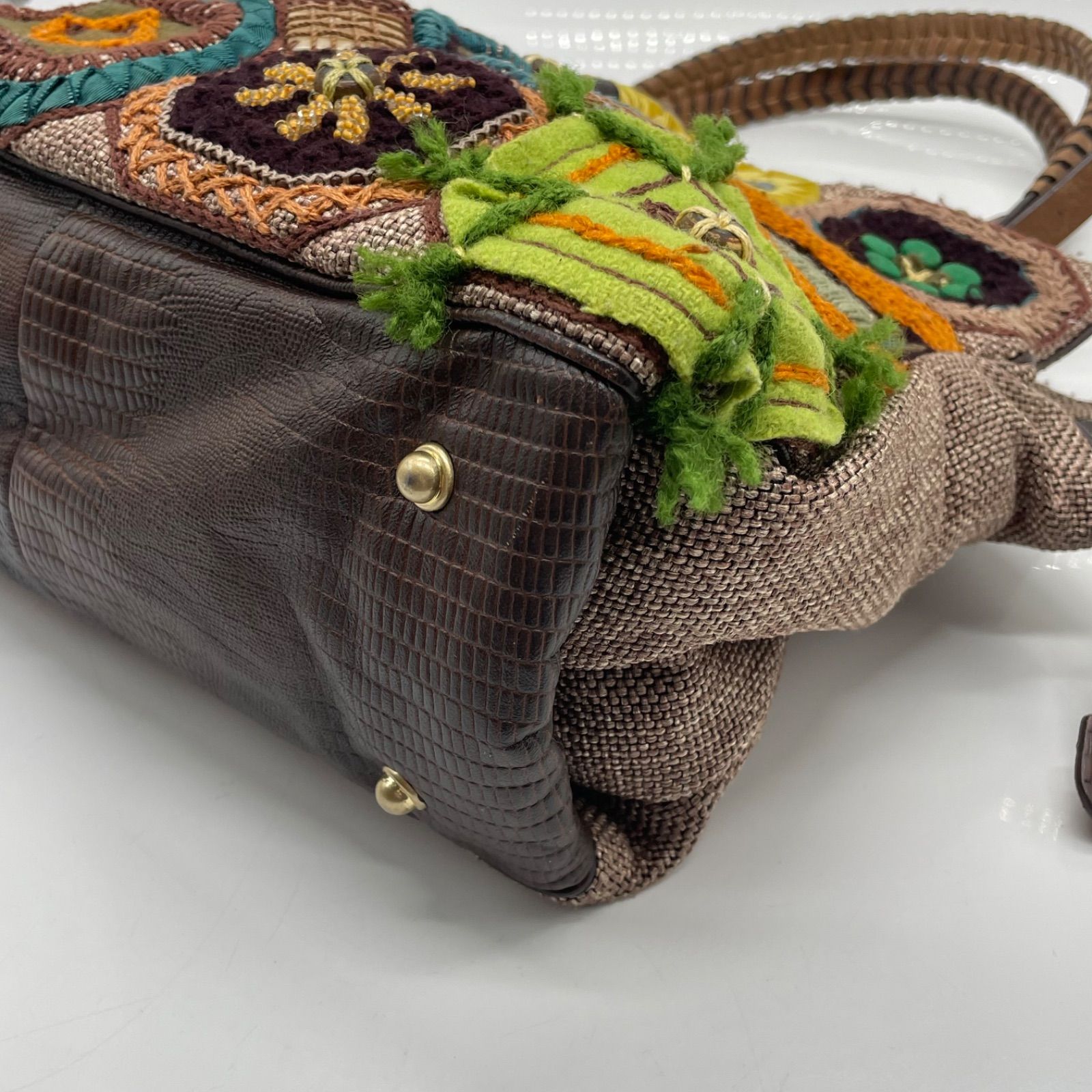 BN6926□Jamin Puech ジャマンピュエッシュ ニット パッチワーク