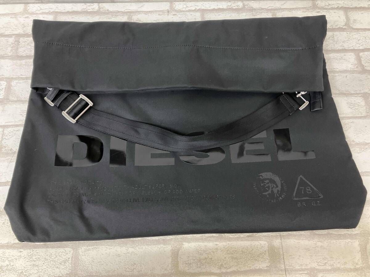 赤字超特価，新品 DIESEL ディーゼル メンズ ブラック メッセンジャー