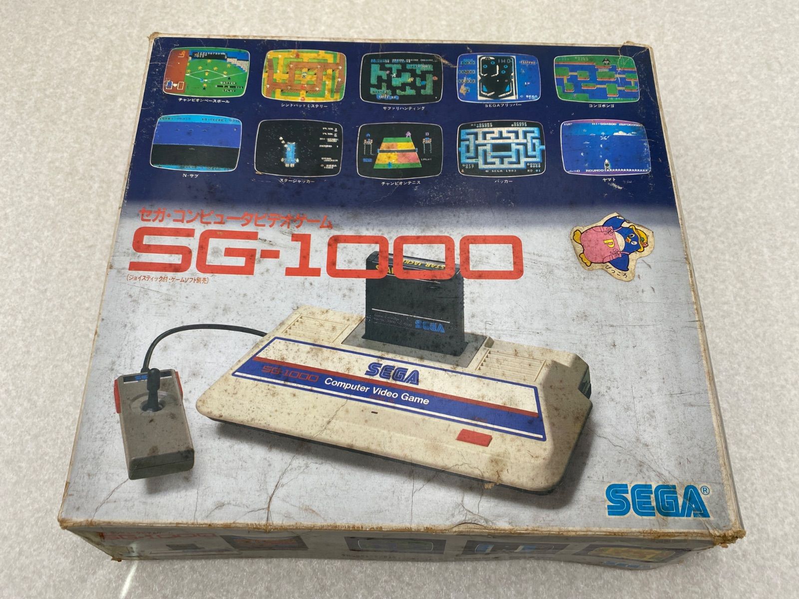 セガコンピュータビデオゲーム SG-1000 本体 - メルカリ