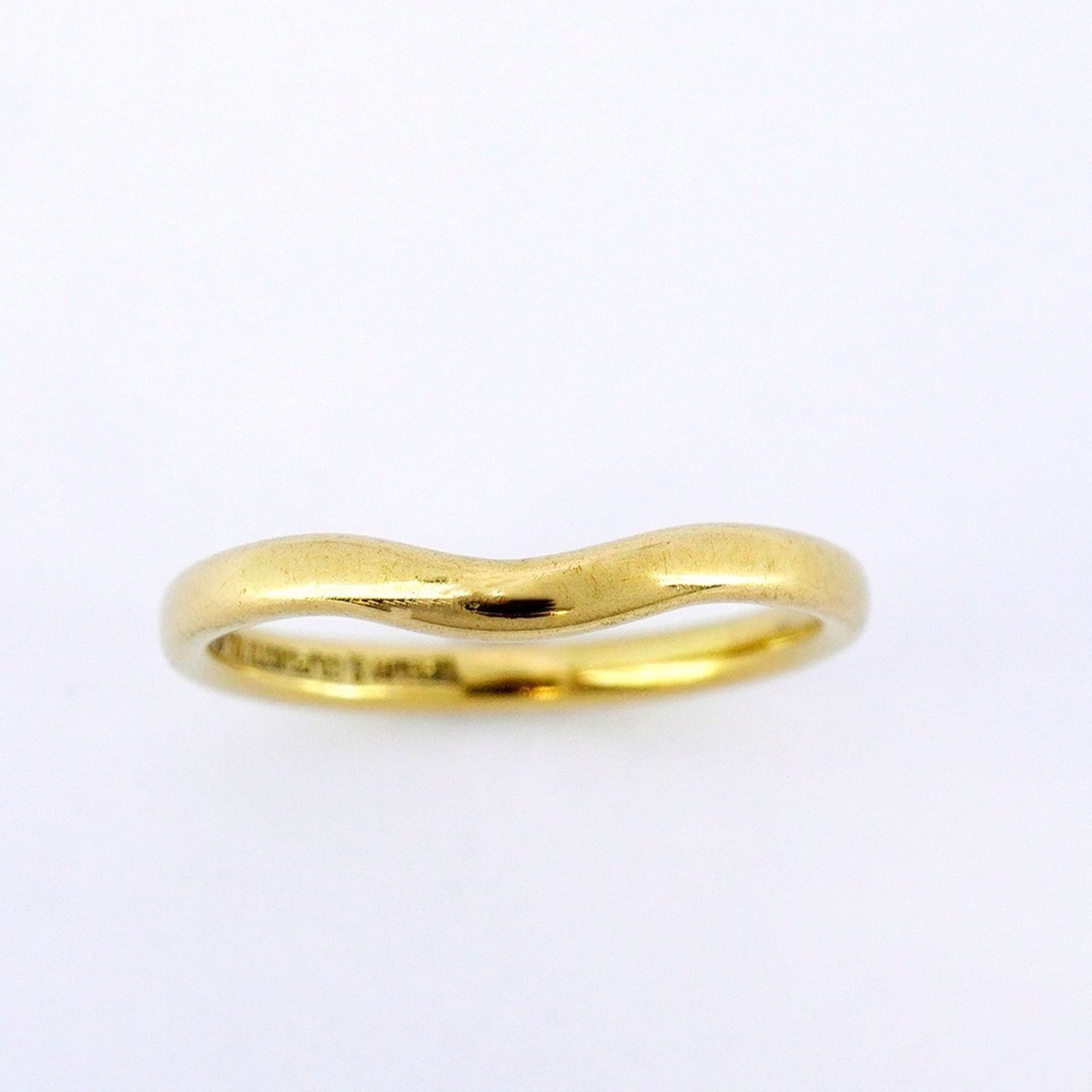 ティファニー(Tiffany) ティファニー リング カーブドバンド 18KYG