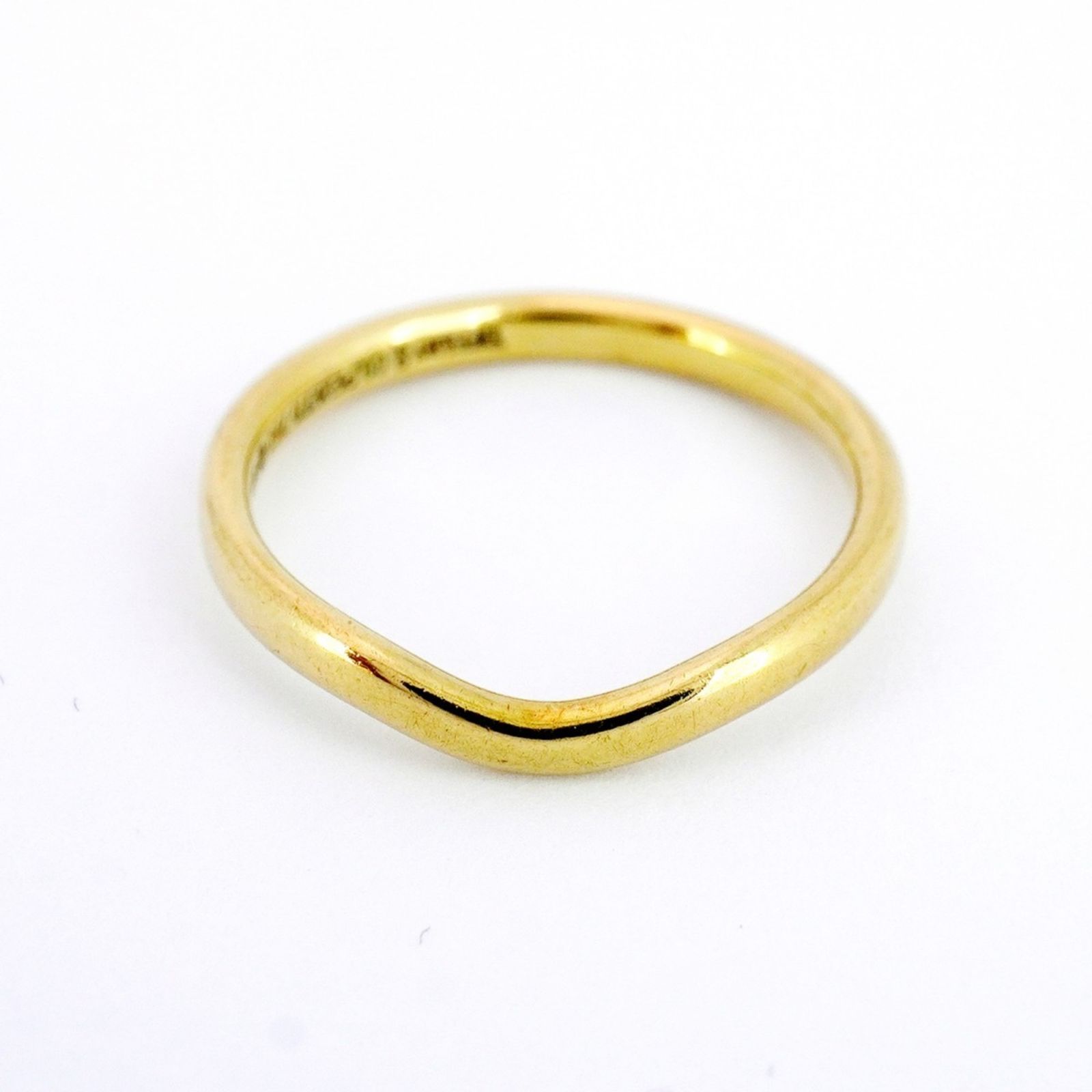 ティファニー(Tiffany) ティファニー リング カーブドバンド 18KYG