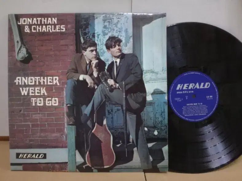 UK LP Jonathan ＆ Charles ー 1969 年 早い