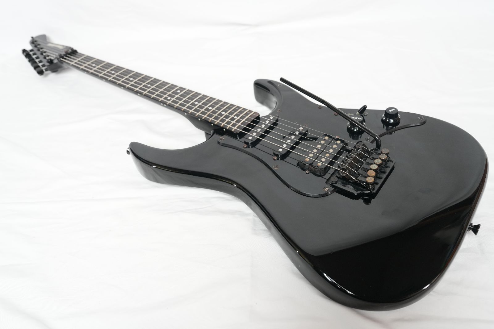 ☆FERNANDES☆REVOLVER FR-55 BLACK ショートスケールモデル 80年代
