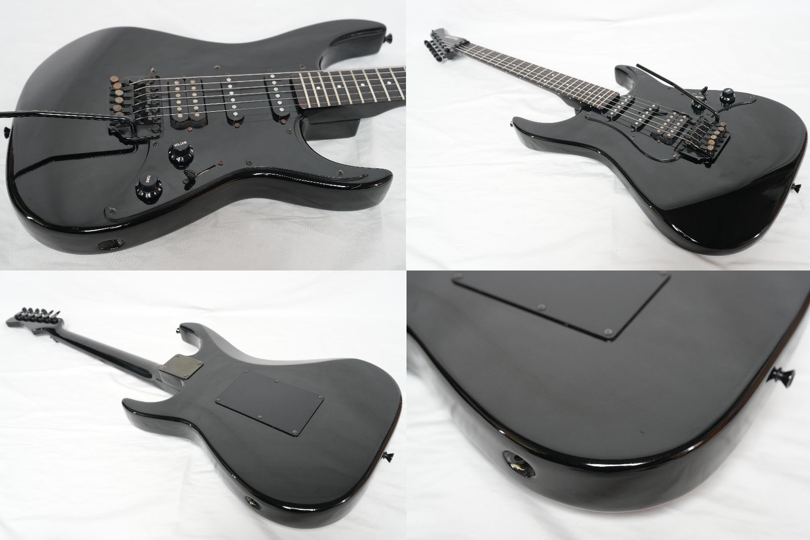 ☆FERNANDES☆REVOLVER FR-55 BLACK ショートスケールモデル 80年代