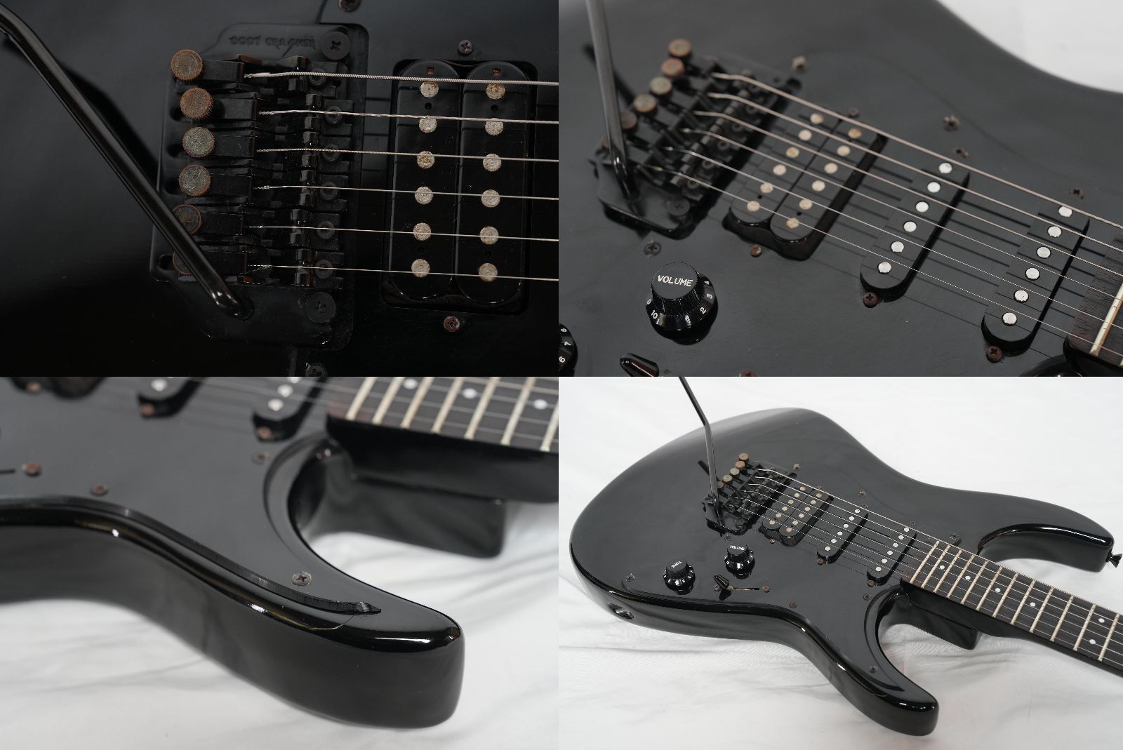 ☆FERNANDES☆REVOLVER FR-55 BLACK ショートスケールモデル 80年代