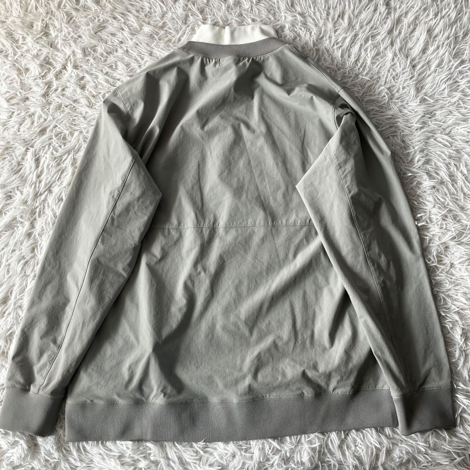 状態良 木梨サイクル モックピステ ゴルフウェア 長袖 XLサイズ グレー 4294