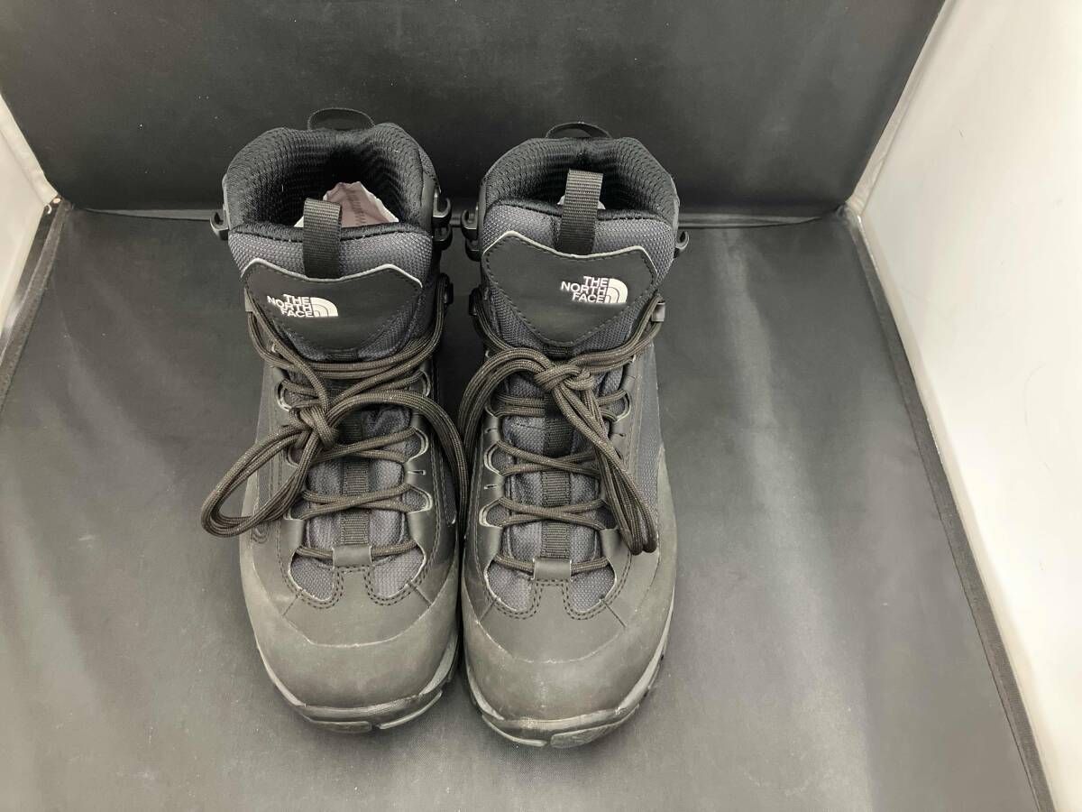 the north face ﾄﾚｯｷﾝｸﾞｼｭｰｽﾞ ザノースフェイス ブラック ｻｲｽﾞ25