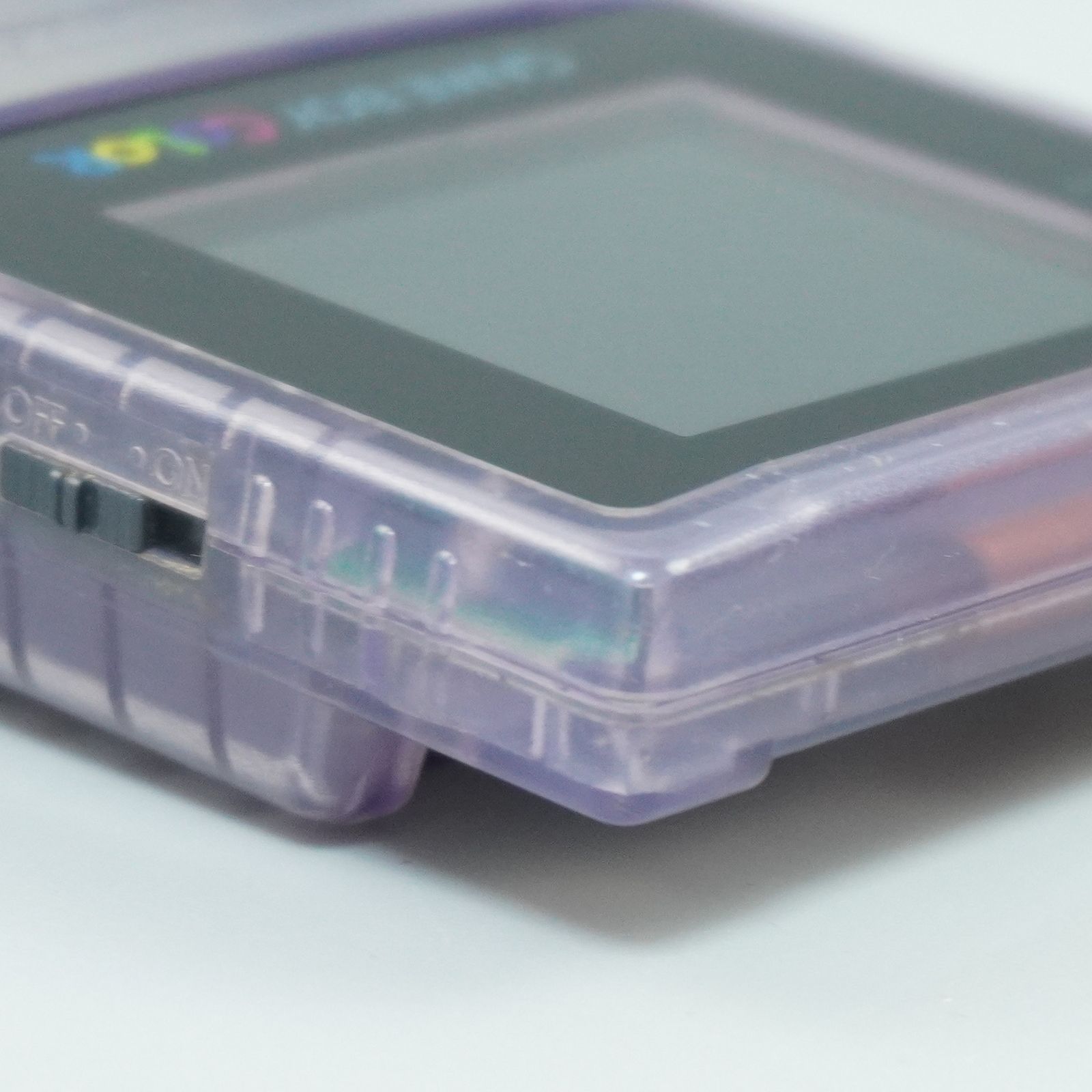 動作確認済 Nintendo ゲームボーイカラー クリアパープル m225 - メルカリ