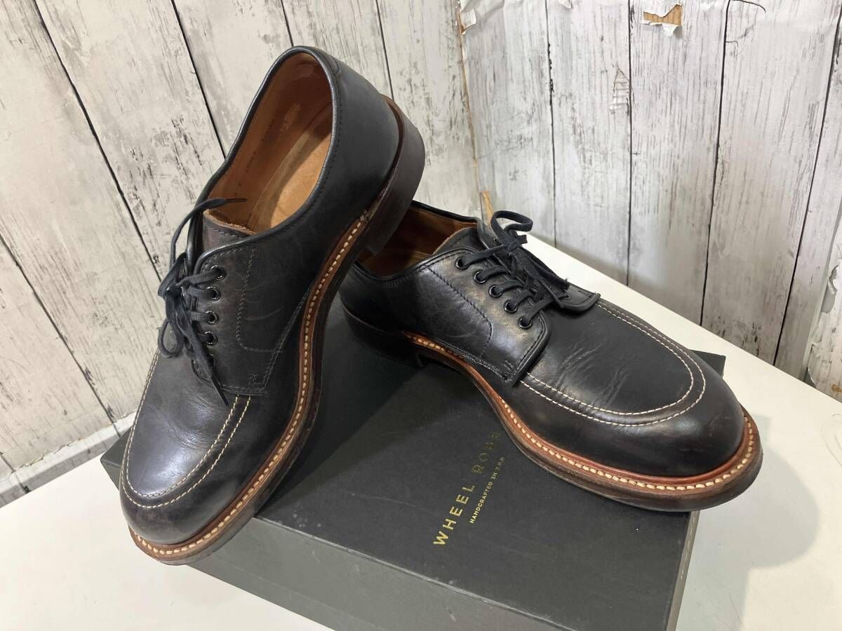 WHEEL ROBE MOC TOE BOOTS | 15067 ウィール ローブ モック トゥ ブーツ ブラック 26 cm