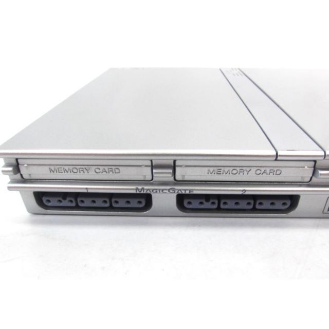 PS 2 プレイステーション SCPH 75000 シルバー ゲーム本体 ∠UR 1028