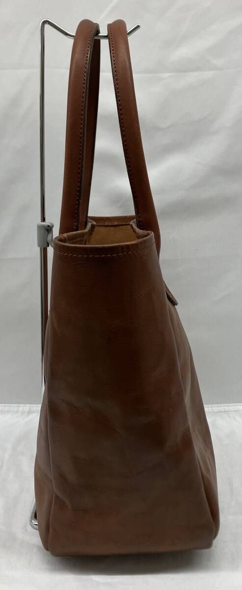 vasco ヴァスコ トートバッグ ハンドバッグ オールレザー ブラウン 新作入荷 定番アイテム