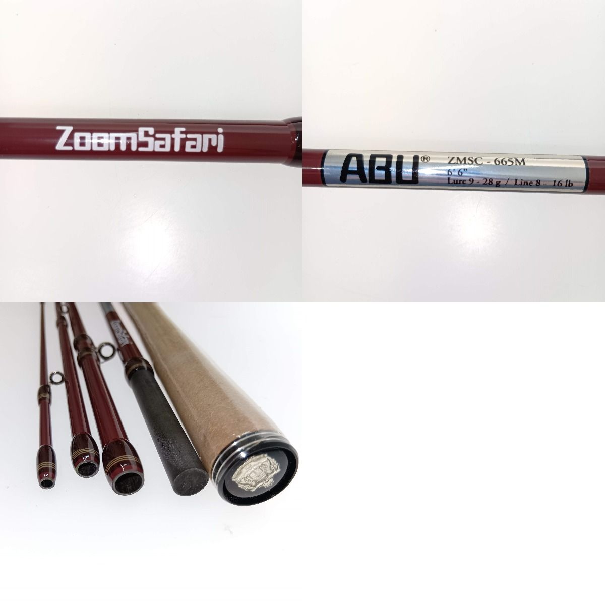  ABU ズームサファリ ZMSC-665 M ルアーロッド ロッド