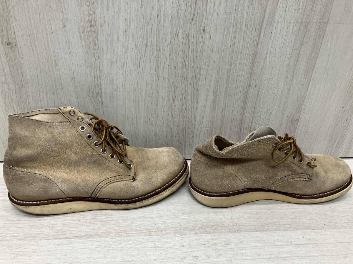  RED WING ワークブーツ 8167 CML ベージュ 表記サイズUS 7 5 その他 ブーツ 革靴