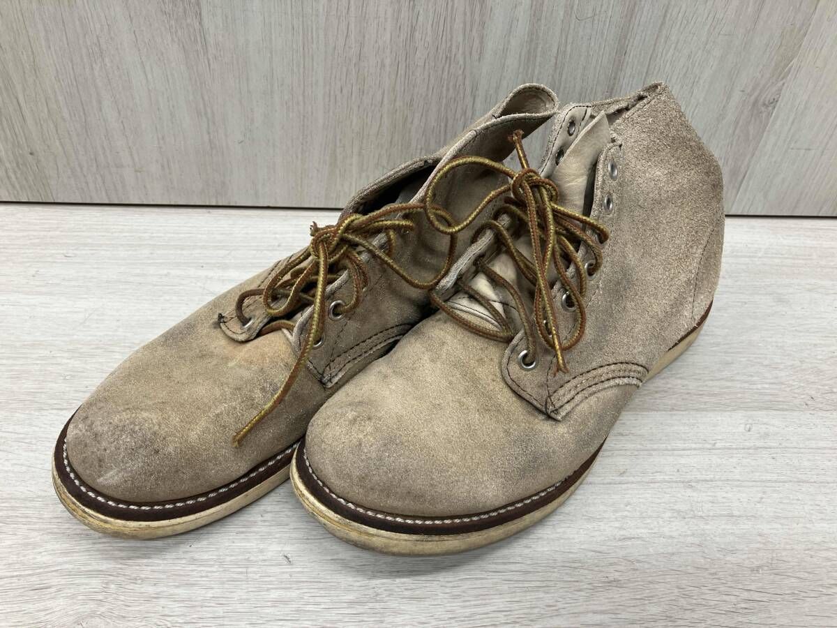 RED WING ワークブーツ 8167 CML ベージュ 表記サイズUS 7 5