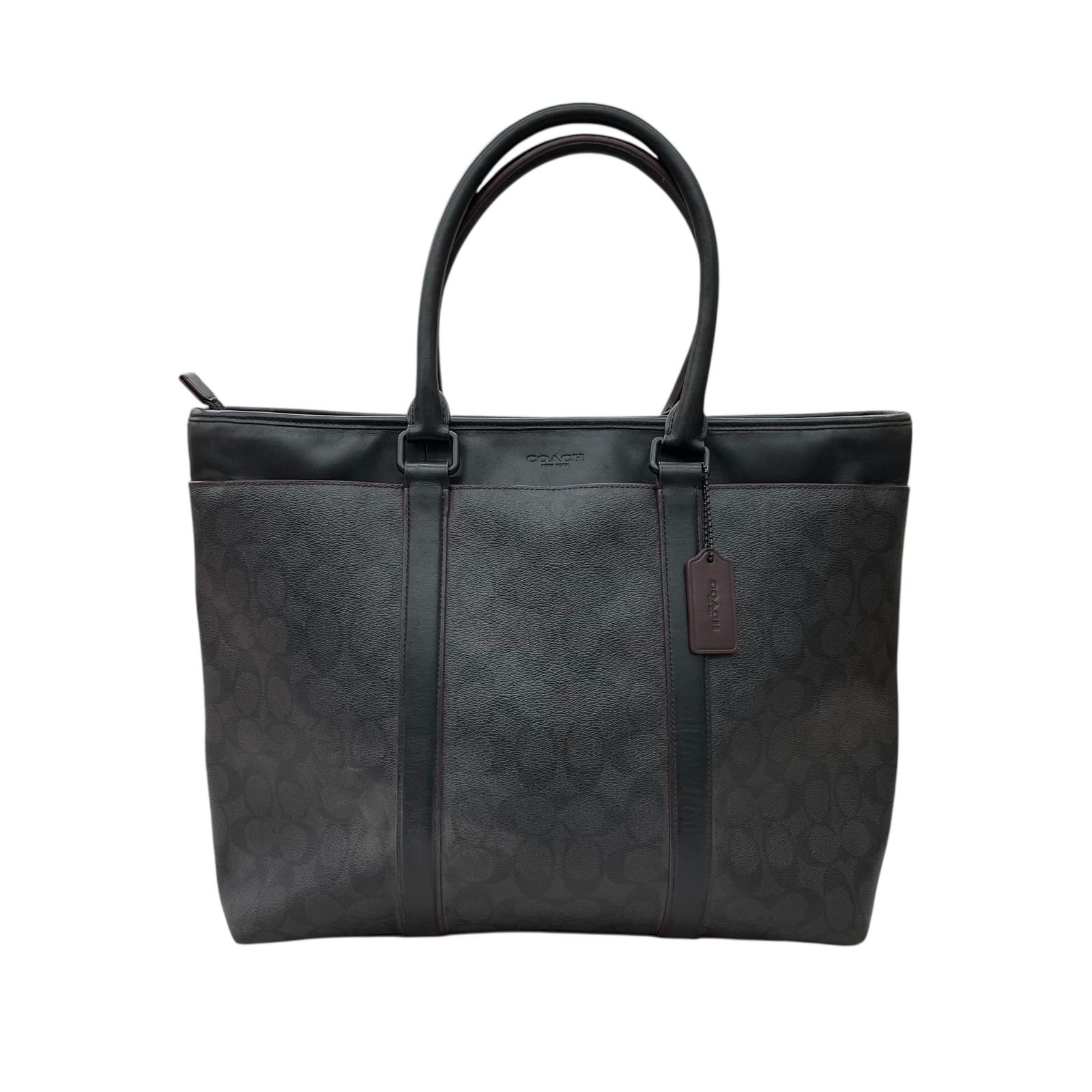 EM 11150 COACH コーチ レザー 革 ブラック 黒 F 23211 トートバッグ バッグ