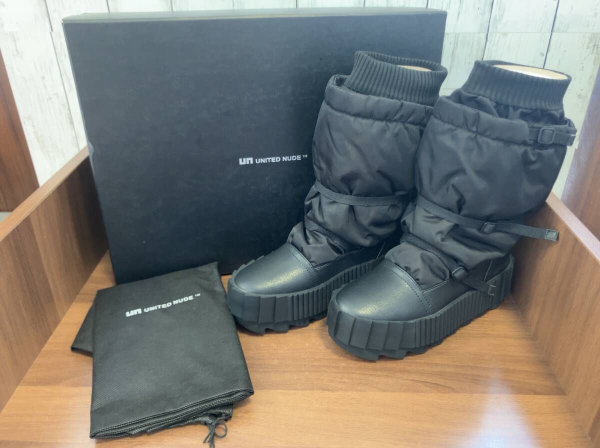 UNITED NUDE ユナイテッドヌード ブーツ Arctic Boot ブラック