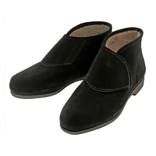 ウェルファン 雪道さん 婦人用靴 屋外用 スパイク付 ブラック 25 0 cm 009706 2225809