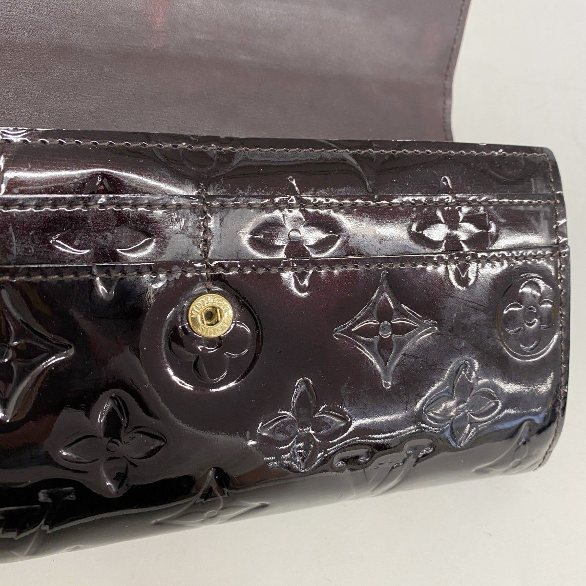 ☆SALE【5oc2297】ルイヴィトン 長財布 ヴェルニ ポルトフォイユサラ