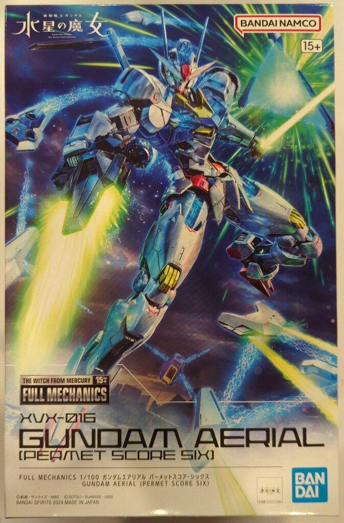 BANDAI SPIRITS FULL 機動戦士ガンダム 水星の魔女 ガンダムエアリアル パーメットスコア シックス 1 100