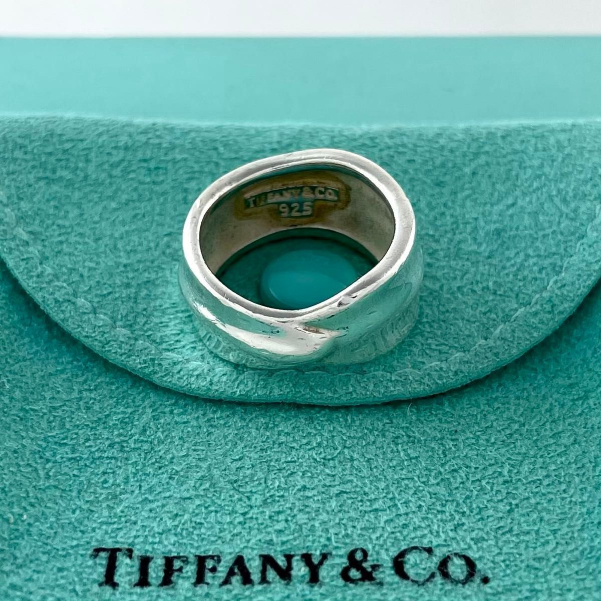 ティファニー 11号 リーフ リング シルバー 925 葉 P36fe - メルカリ