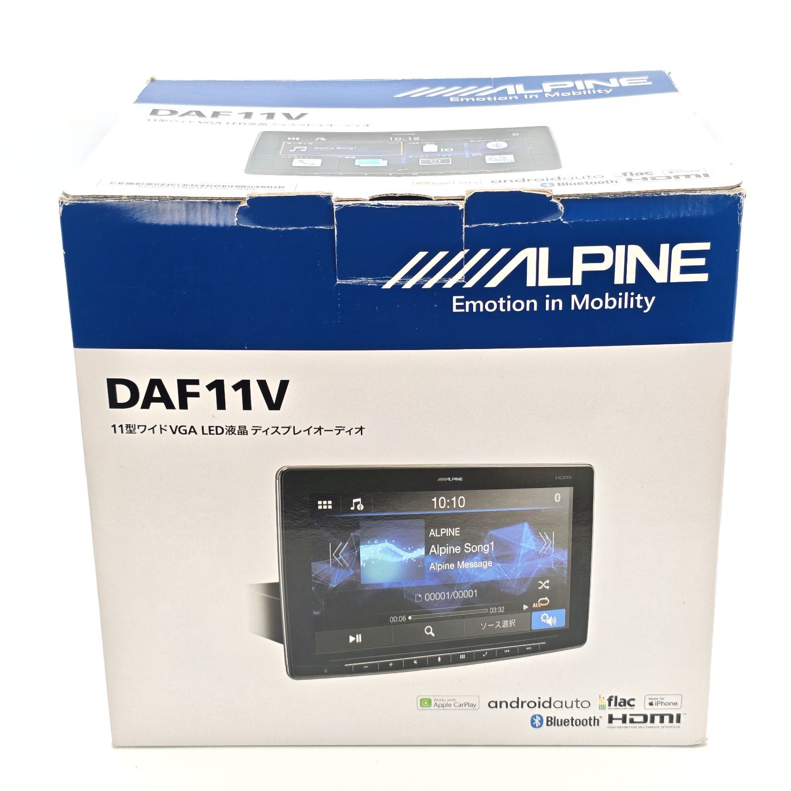ALPINE アルパイン 11型ワイドVGA LED液晶 ディスプレイオーディオ
