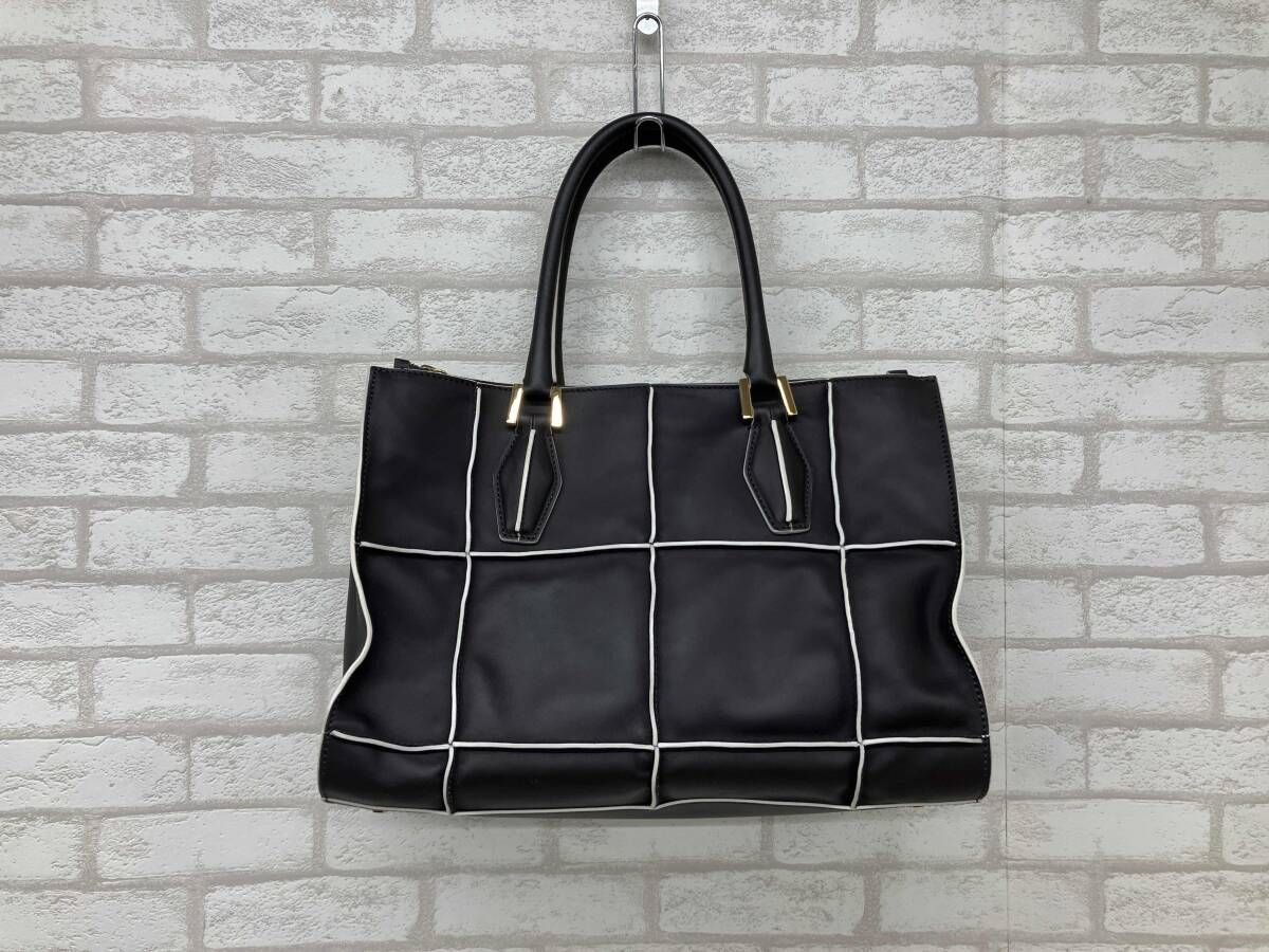 TOD S D-cubeトッズ D-キューブ トートバッグ レディース ダークブラウン レザー インポート