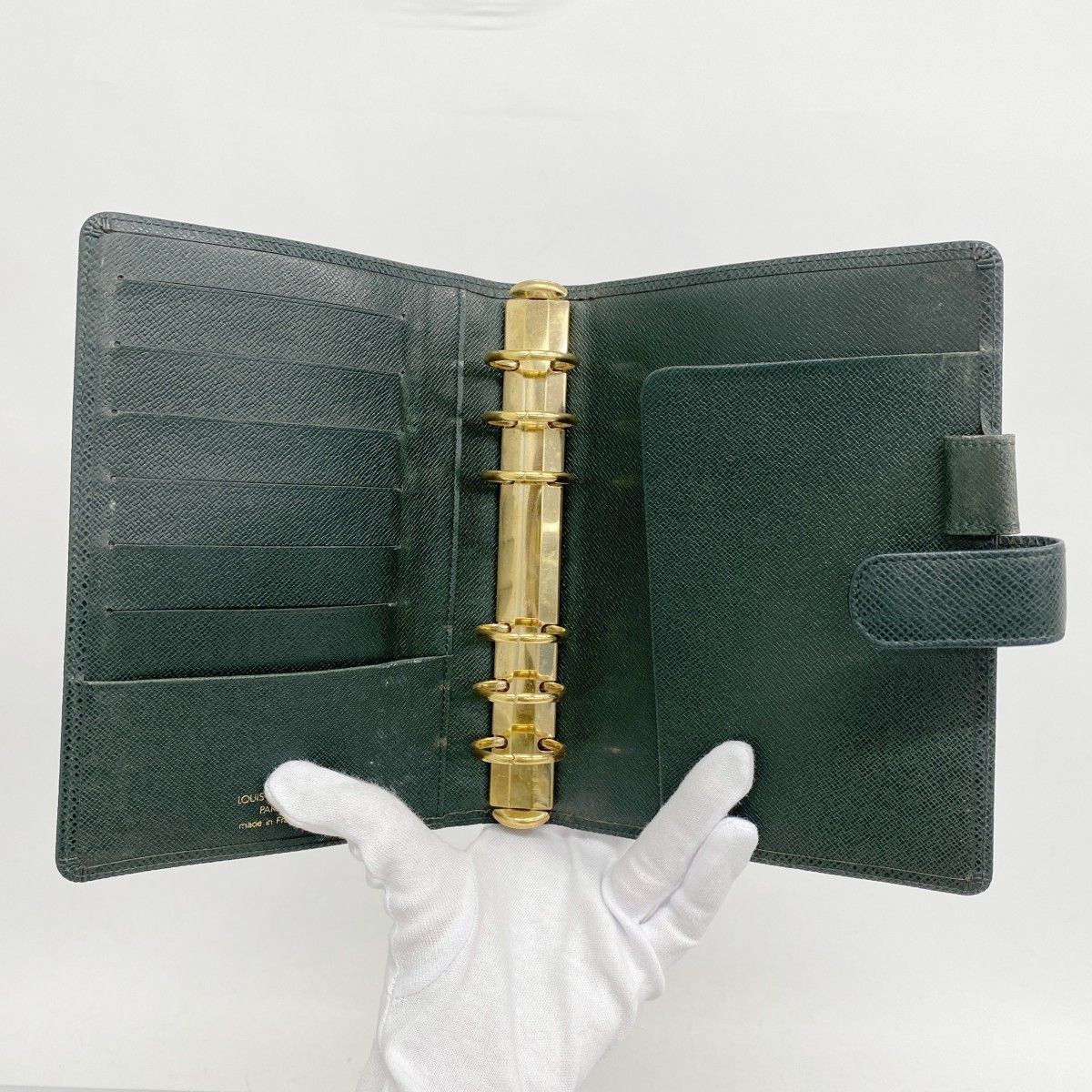 ☆SALE【5oc2249】ルイヴィトン 手帳カバー タイガ アジェンダMM