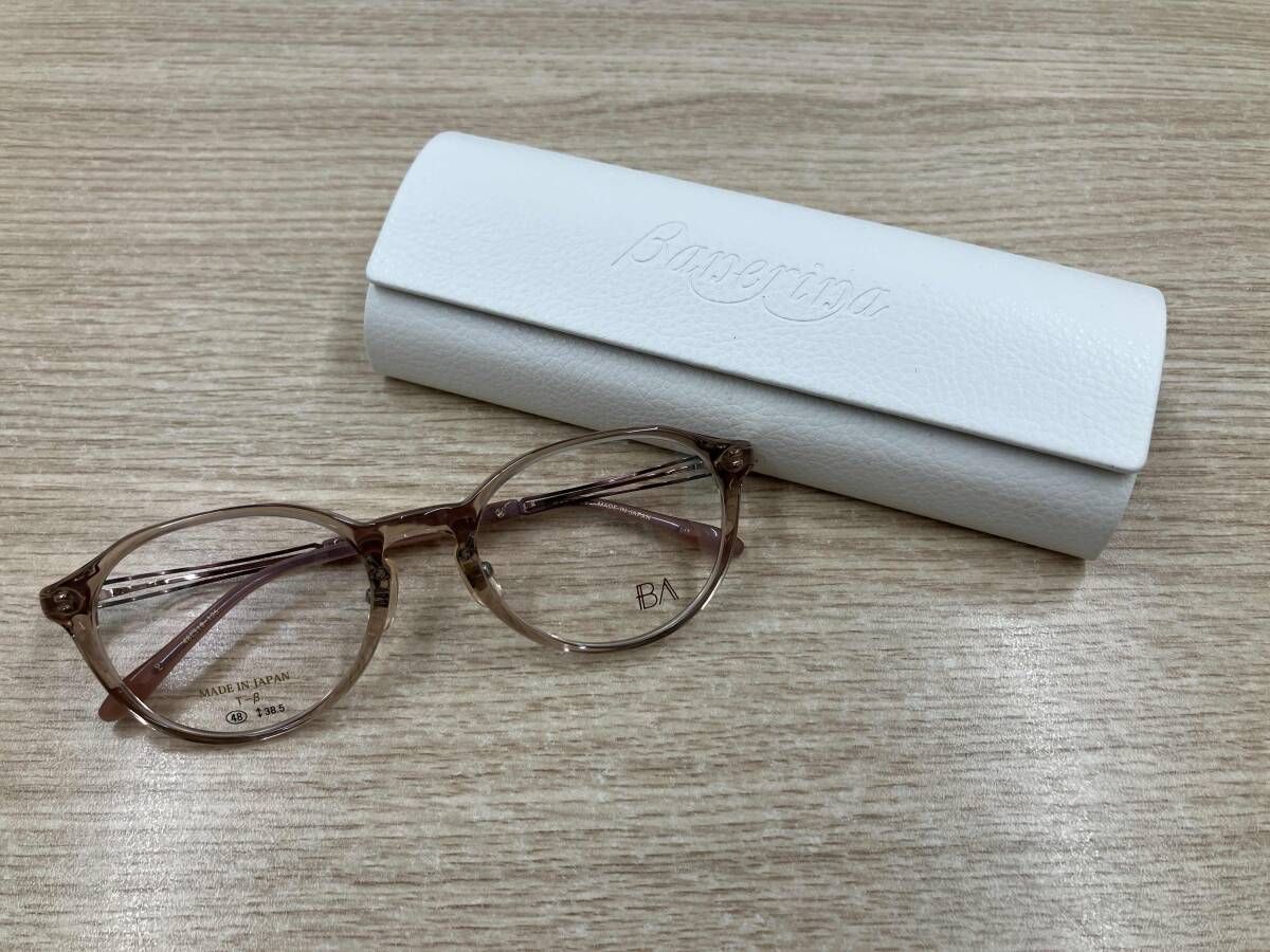 ケース付き Banerino バネリーノ 眼鏡 BA-7009 メガネ カジュアル MADE IN JAPAN 日本製
