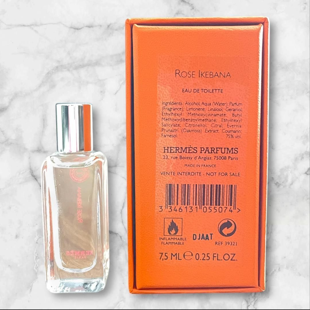 エルメス HERMES ローズ イケバナ Rose Ikebana 7.5ml - メルカリ