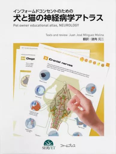 単行本 実用 ≪動物学≫ 犬と猫の神経病学アトラス