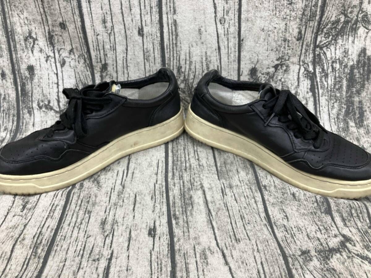 AUTRY medalist low オートリー スニーカー ブラック 25.5cm - メルカリ