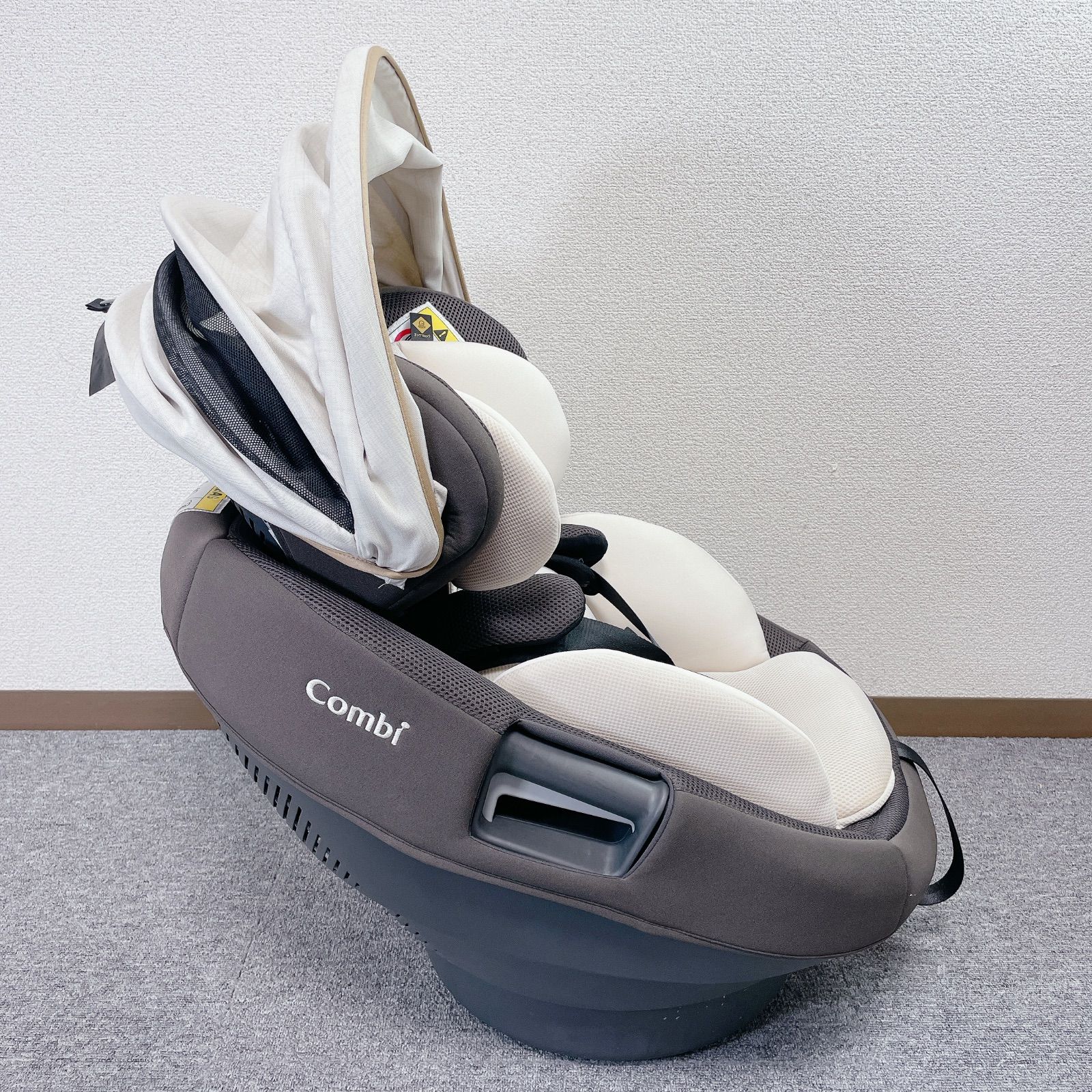 【中古】Combi THE S ISOFIX CG-TRL Combi（コンビ） ザ エス ISOFIX エッグショック R129 グレー combi