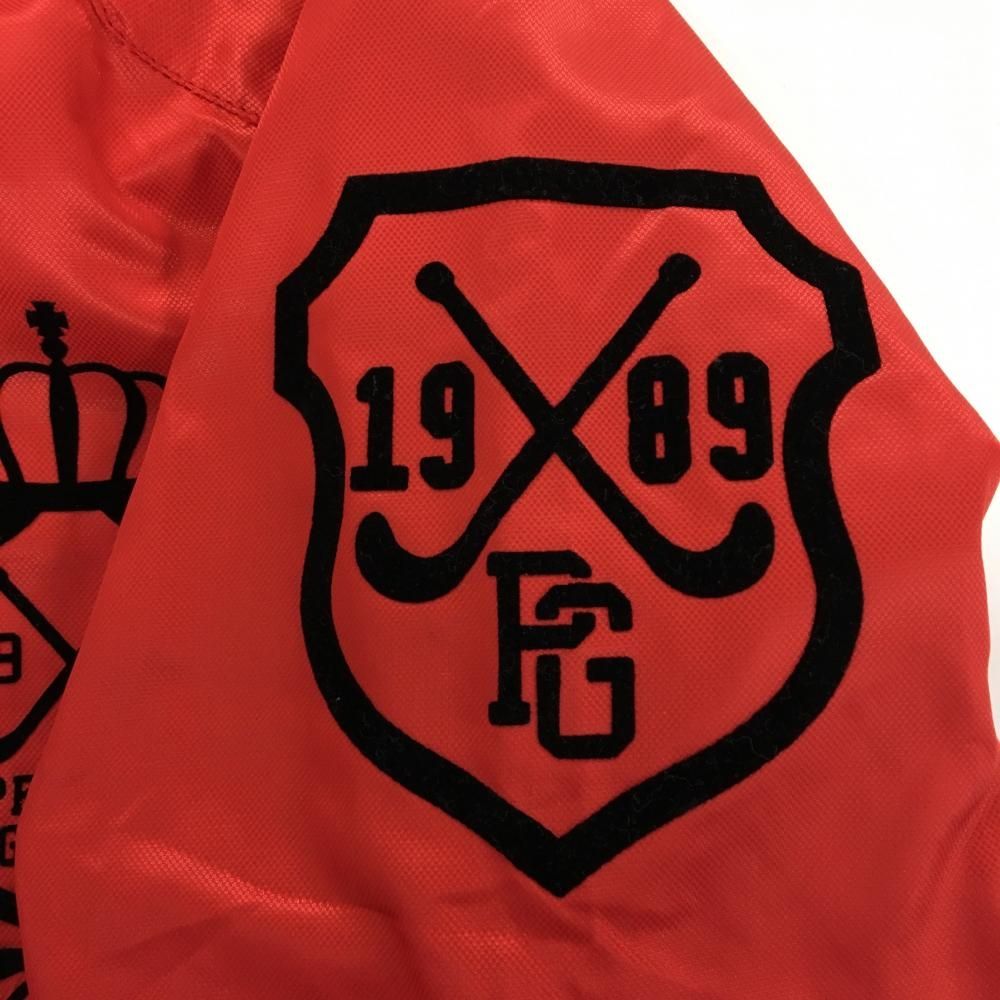 美品】パーリーゲイツ スニード レッド×黒 蓄熱裏地 フロッキーロゴ