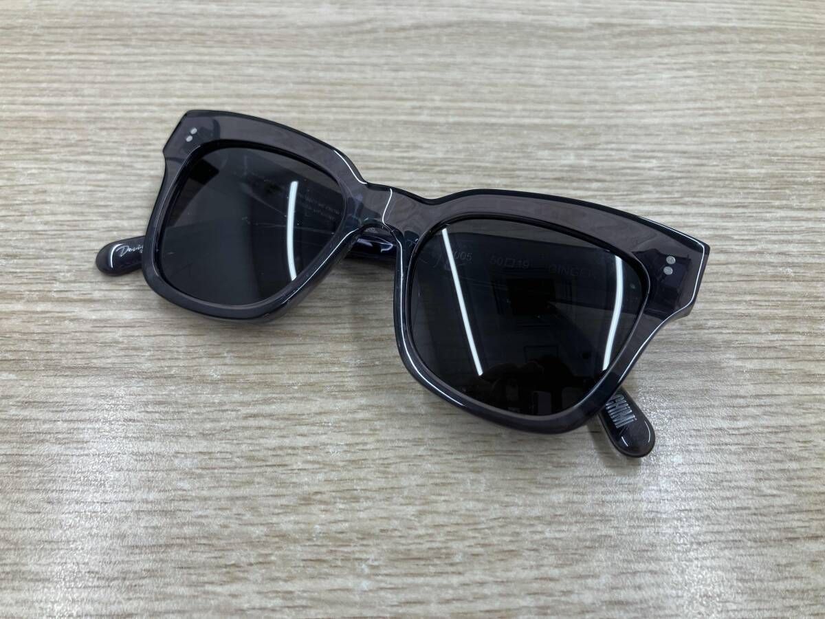 CHIMI チミ 眼鏡 GINGER ジンジャー 005 メガネ ブラック グレー