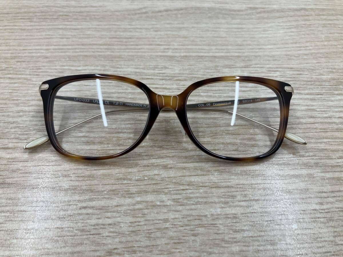 YUICHI TOYAMA ユウイチ トヤマ Dominique ドミニク 眼鏡 UFO-033 鼈甲