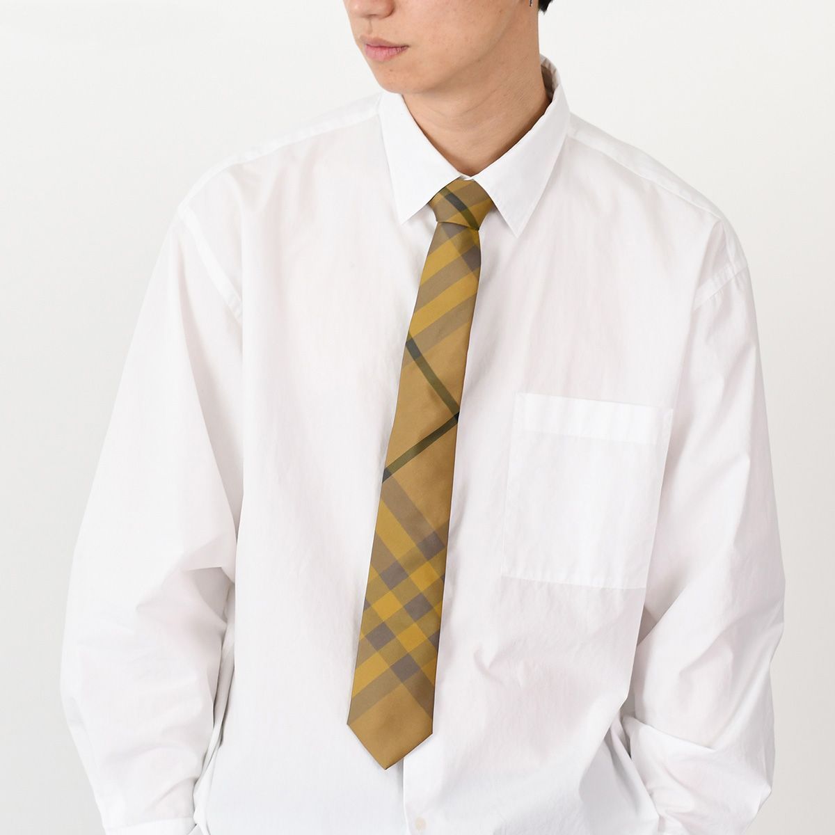 BURBERRY バーバリー ネクタイ チェック シルクネクタイ 8083490