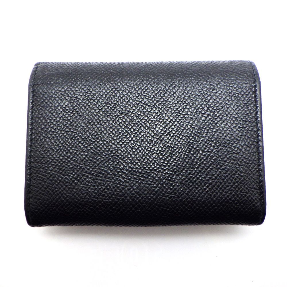 BVLGARI ブルガリ 名刺入れ カードケース ロゴクリップ ブラック 黒 レザー マチあり メンズ レディース 男女兼用 A 25 2515