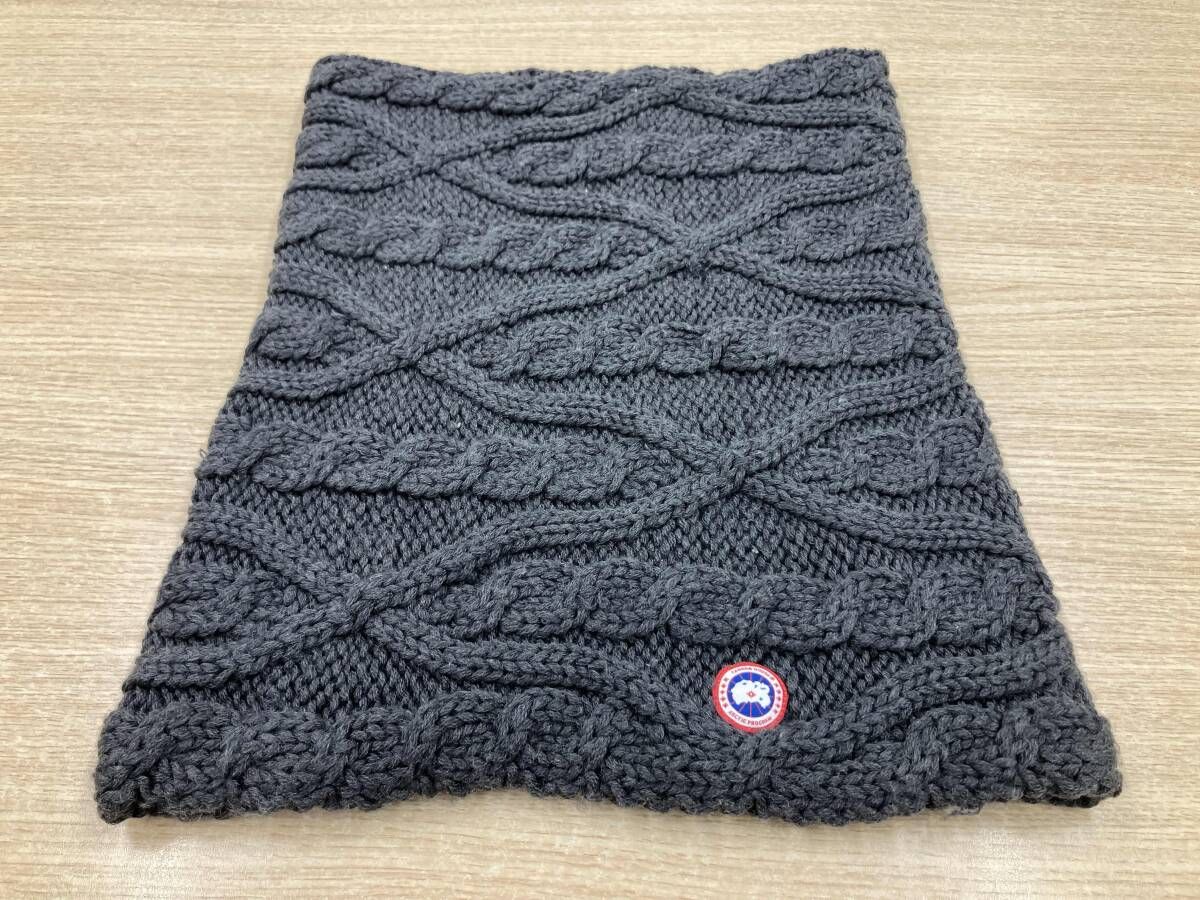未使用 レア CANADA カナダグース ネックウォーマー GOOSE カナダ