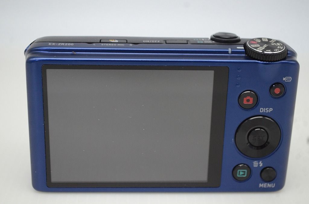 美品 CASIO カシオ HIGH SPEED EXILIM EX-ZR200 コンパクトデジタル
